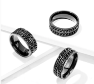 moorell - zwarte ringen